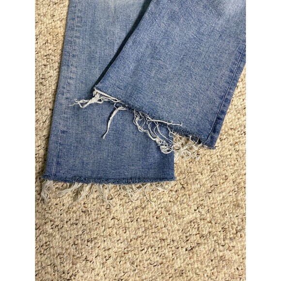 Zara Light Blue Flare Jeans - Picture 4 of 8